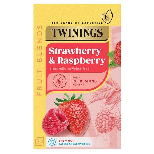 Twinnings Strawberry & Raspberry Tea 20s
