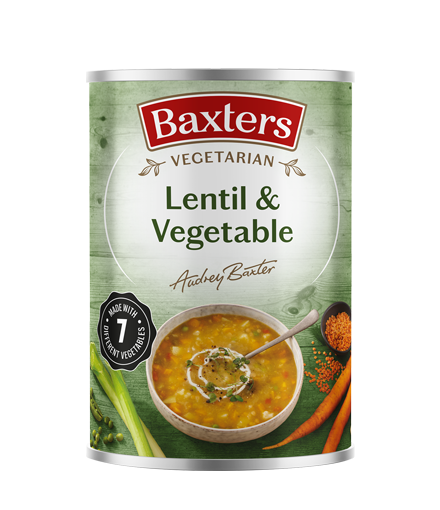 Baxters Vegetarian Lentil & Vegetable Soup 400g