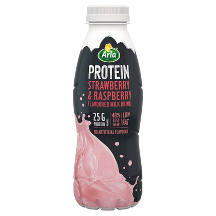 Arla Protein Strawberry & Raspberry 482ml