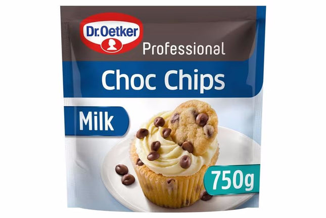 Dr. Oetker Real Chocolate Chips - Milk 750g
