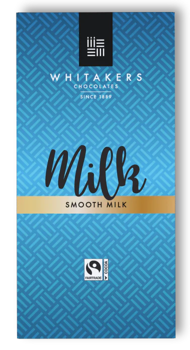 Whitakers Chocolate Whitakers Milk Chocolate Bar 90g