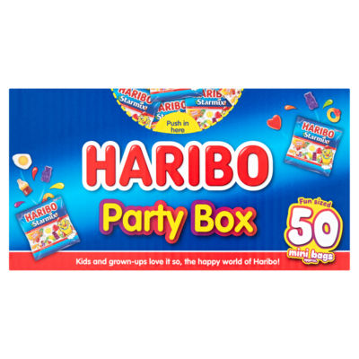Haribo Starmix Party Box (50X16G) 800G