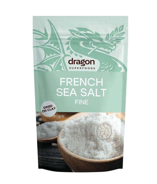 Dragon Superfoods Pure French Sea Salt, Fine 500G