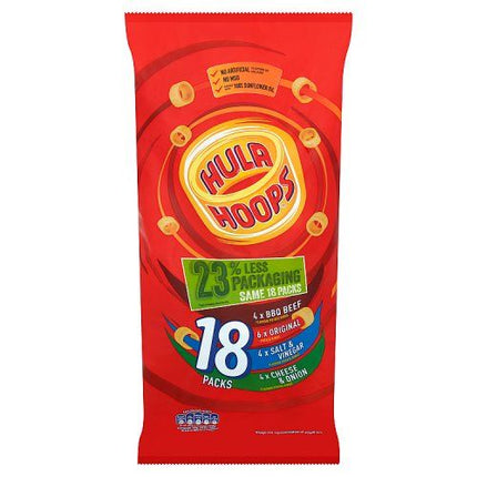 Hula Hoops Variety Multipack Crisps 18 Pack
