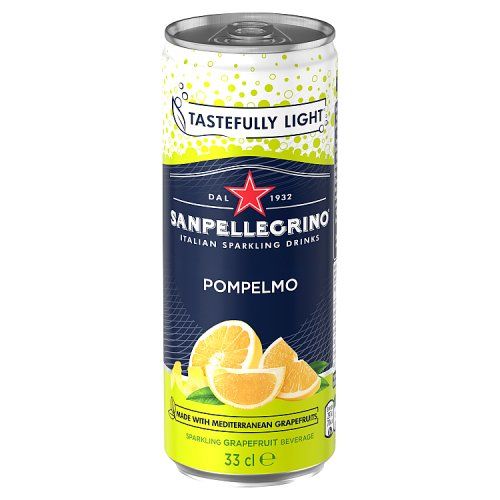 San Pellegrino Italian Sparkling Can Pompelmo 33cl
