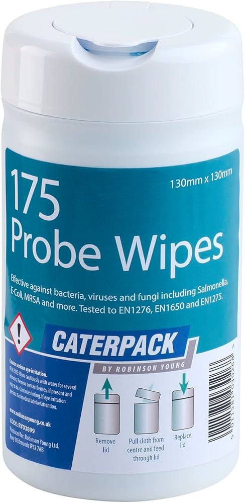 Caterpack Probe Wipes 175s
