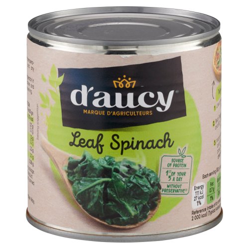 D'Aucy Spinach Leaf 380g
