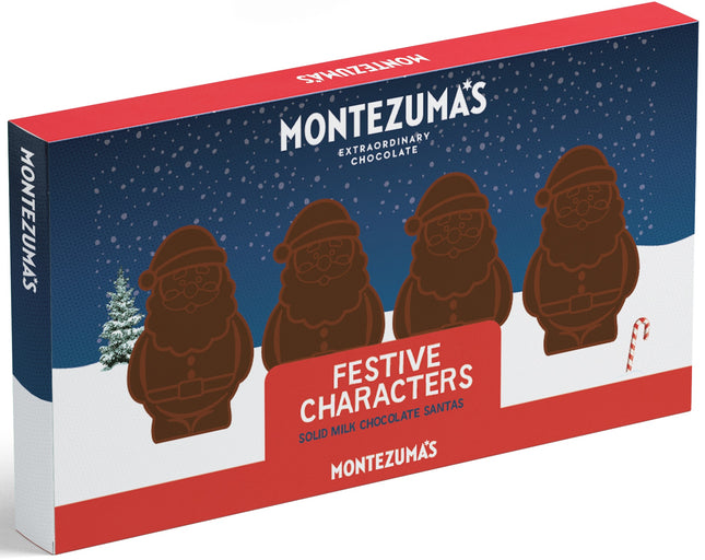 Montezumas Milk Chocolate Santas 60g