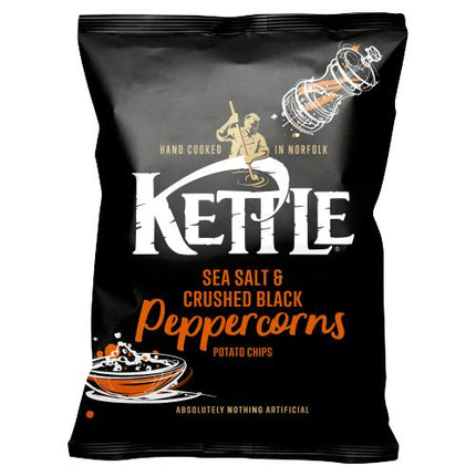 Kettle Sea Salt w/ Black Peppercorns 40g
