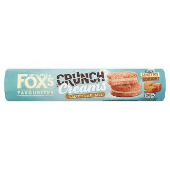 Foxs Salted Caramel Crunch Creams 200G