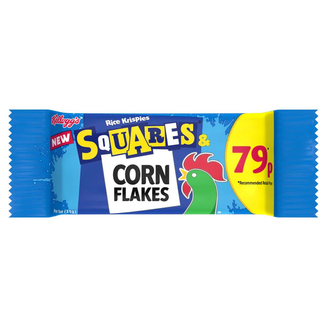 Rice Krispies Squares Cornflakes 31g 79p PMP