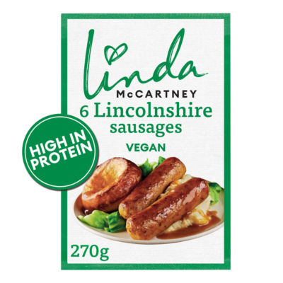 Linda McCartney's Vegan Lincolnshire Sausage 270g