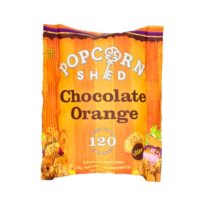 PopCorn Shed Chocolate Orange Popcorn Snack Pack 24g