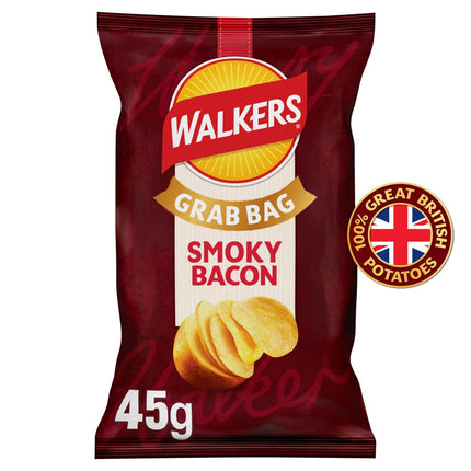 Walkers Smoky Bacon NHFSS 45g