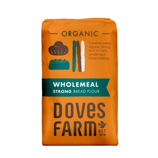 Doves Farm Organic Strong Wholemeal Bread Flour 1.5kg