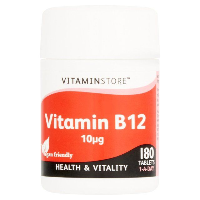 Vitamin Store Vitamin B 12 10Ug Tablets 180s