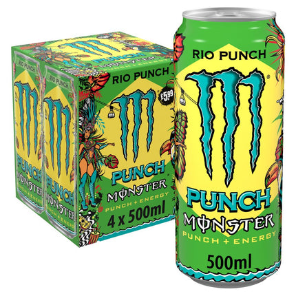Monster Juice Rio Punch PMP £5.99 4pk 500ml