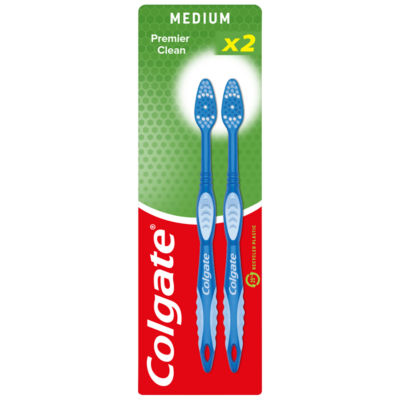 Colgate Toothbrush Premier Clean 2 Pack