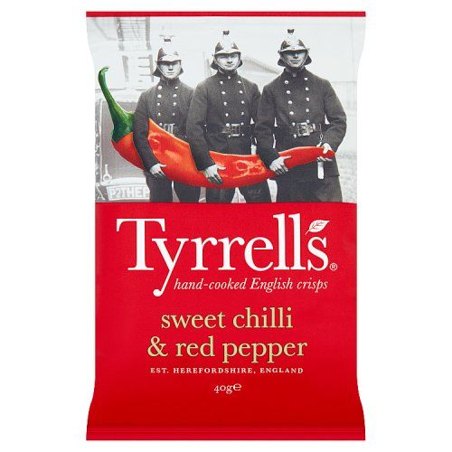 Tyrrells Sweet Chilli & Red Pepper Crisps 40g