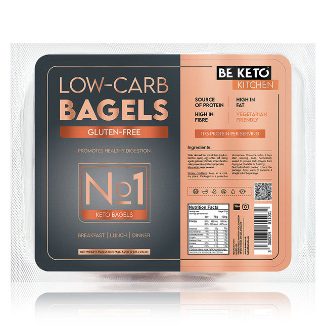 BeKeto Low Carb Bagels 150g