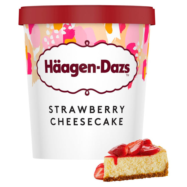 Haagen Dazs Strawberry Cheesecake Ice Cream 8 x 460ml