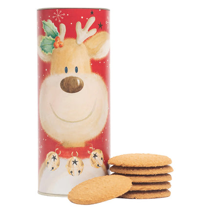 Farmhouse Biscuits Christmas Reindeer Ginger Tube 240g