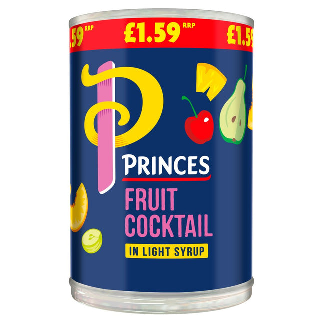 Princes Fruit Cocktail in Syrup 410G PMP £1.59