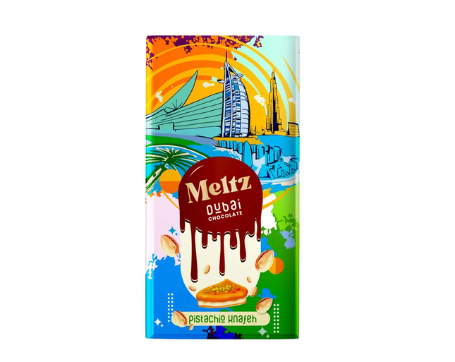 Meltz Dubai Chocolate Pistachio Knafeh 200g