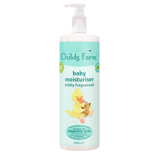Childs Farm Baby Moisturiser, Mildly Frangranced 500ml