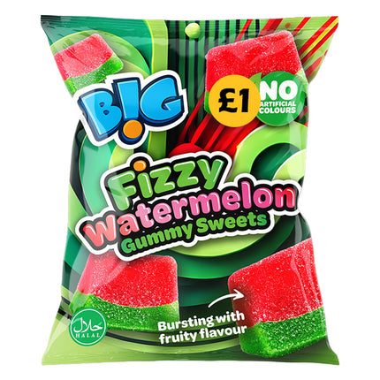 B!G Fizzy Watermelon £1 PMP 150g