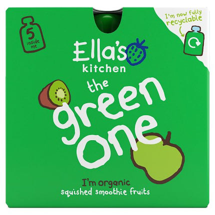 Ella's Kitchen Smoothie Fruit - Green One (5 x 90g) MP