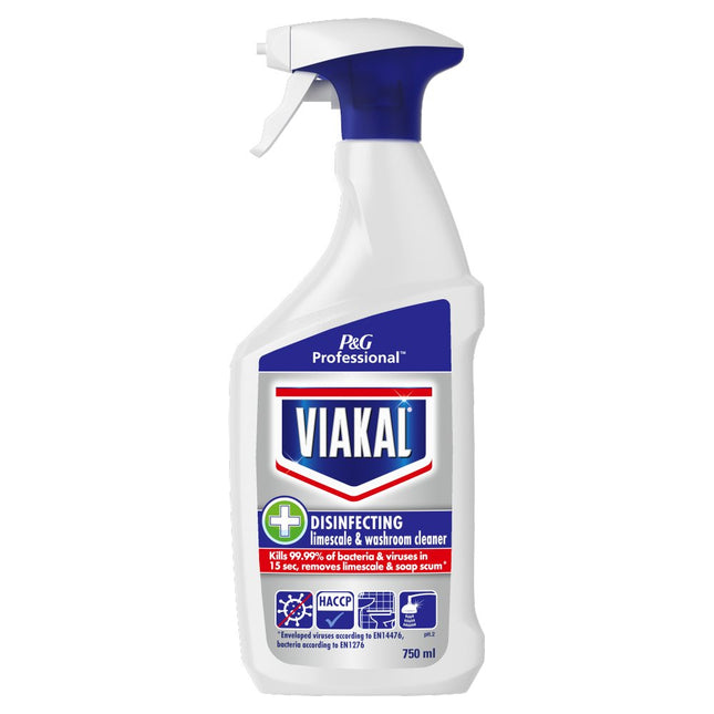 Viakal Professional Regular Spray Limescale Remover 10x750ML