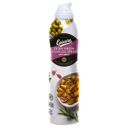 Epicure Extra Virgin Olive Oil Spray with Garlic 200ML