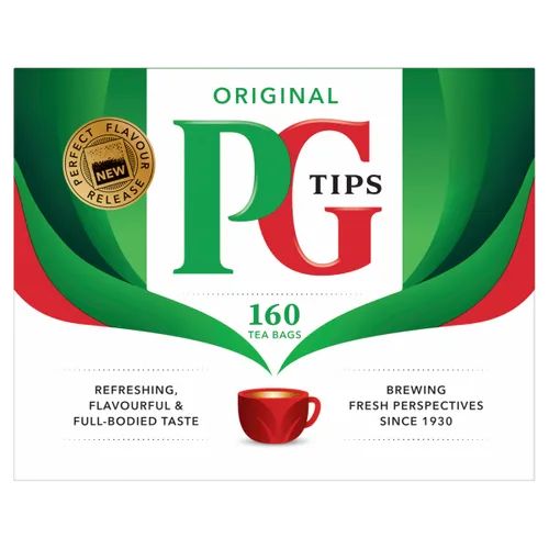 PG Tips 160s Bags Box Original 464g