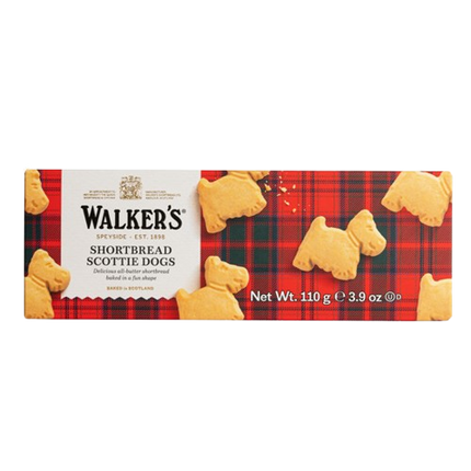 Walkers Scottie Dog Shaped Shortbread 110g