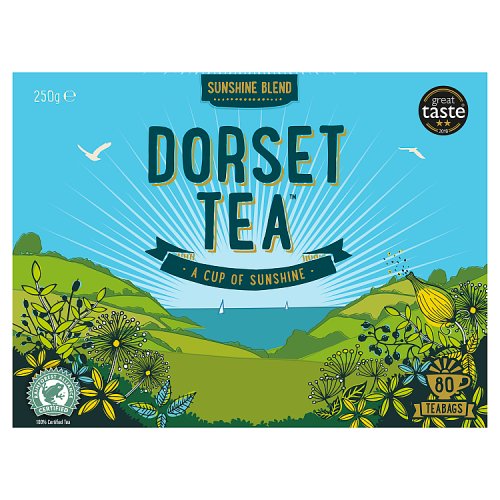 Dorset Tea Sunshine Blend 6 x 80 RFA Teabags