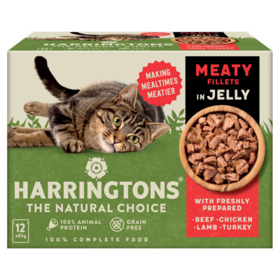 Harringtons Wet Cat Meaty in Jelly 12x85g