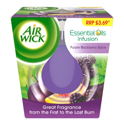 Air Wick Blackberry Candle PMP £3.69 105g