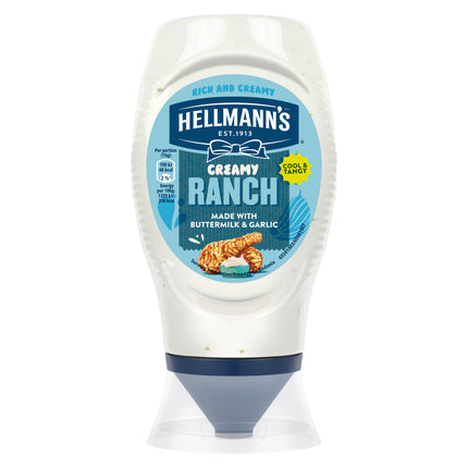 Hellmann's Squeezy Ranch Mayo 8x245g