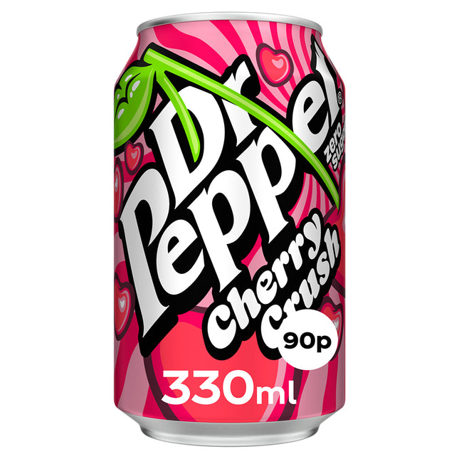 Dr Pepper Zero Cherry PMP £0.90 330ml