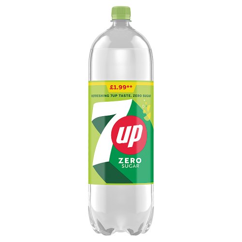 7UP Zero PMP £1.99 PET 2L