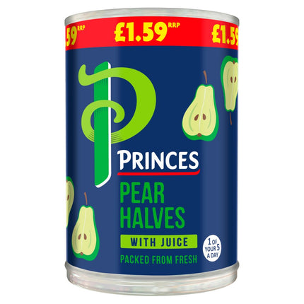 Princes Pear Halves in Juice 410G PMP 1.59