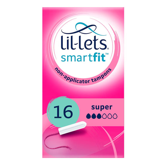 Lil-Lets Smartfit Non Applicator Super 16s
