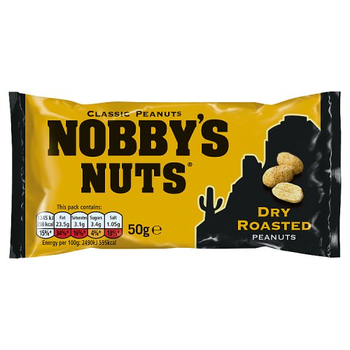 Nobby's Nuts Dry Roasted 50g