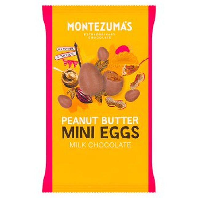 Montezuma's Mini Eggs Peanut Butter MILK CHOCOLATE 120g