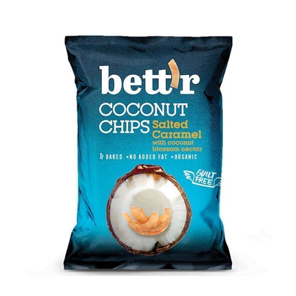 Bett'r Coconut Chips With Salted Caramel 40G