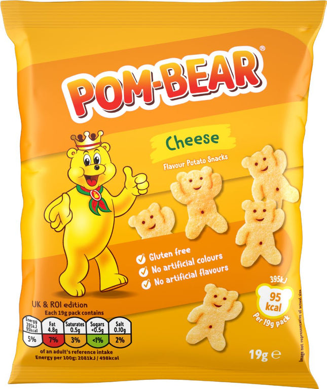 Pom-Bear Cheese Crisps 19g