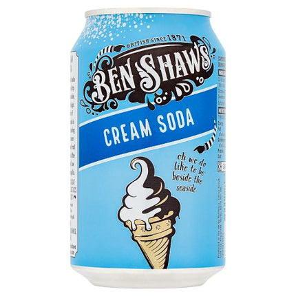 Benshaws Cream Soda 330Ml