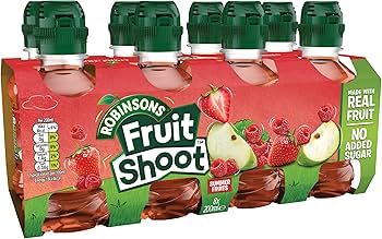 Fruit Shoot Summer Fruits Juice No Added Sugar 8pk 200ml