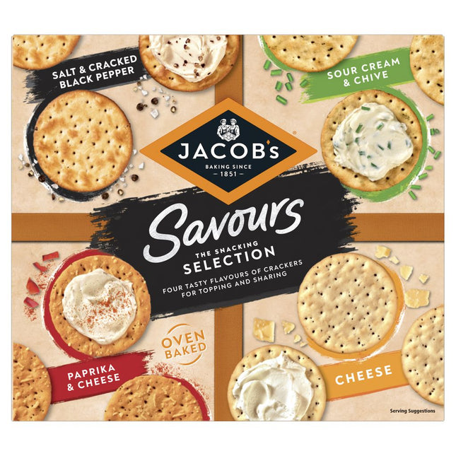 Jacob's Savours Assortment 4x250g